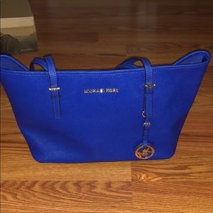 Blue medium MK Tote